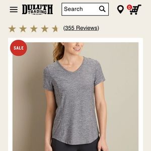 Blue NWT Duluth shirt